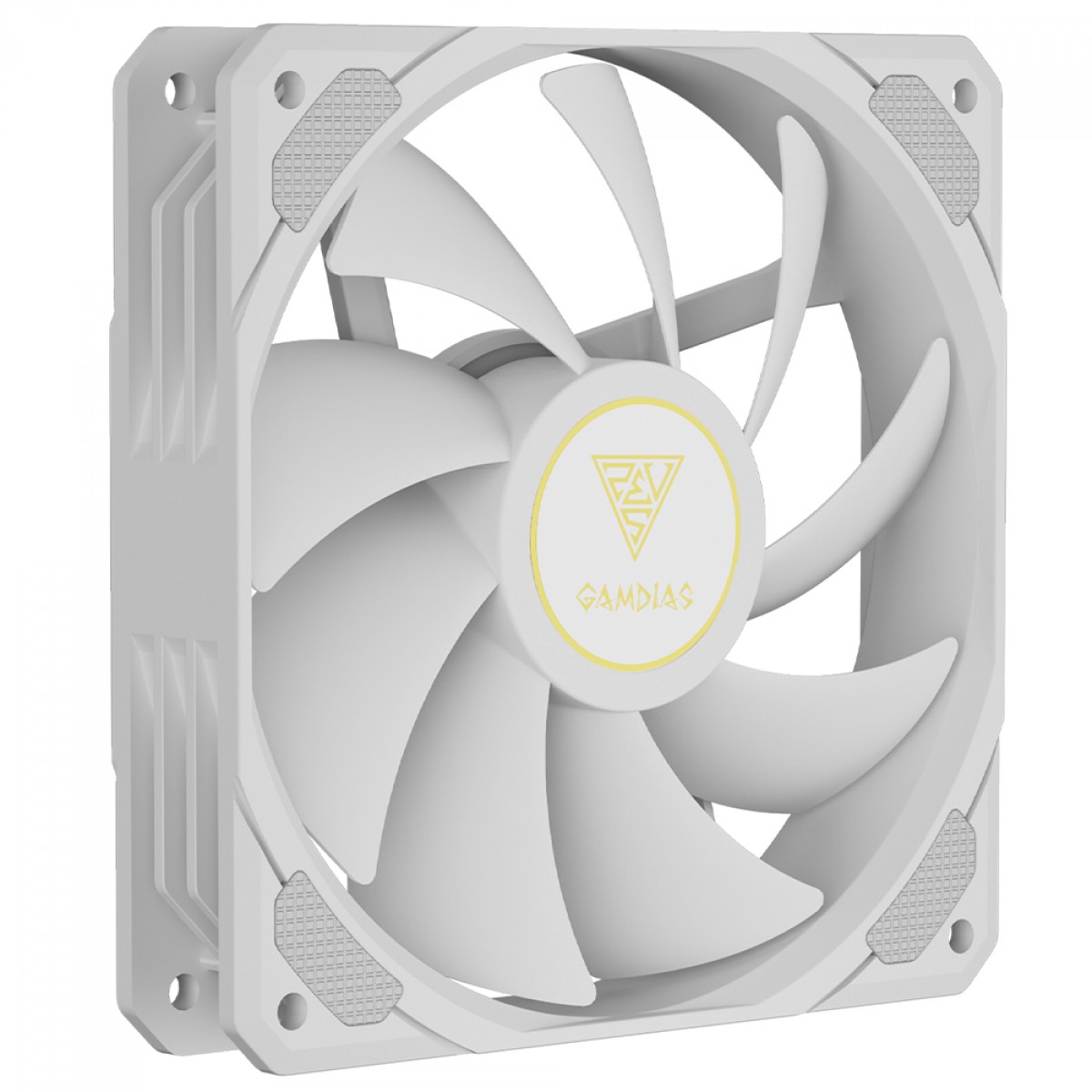 Cooler Para Processador Gamdias Boreas M2-51D WHITE, 120mm, Com Display Digital, Intel-AMD, Branco