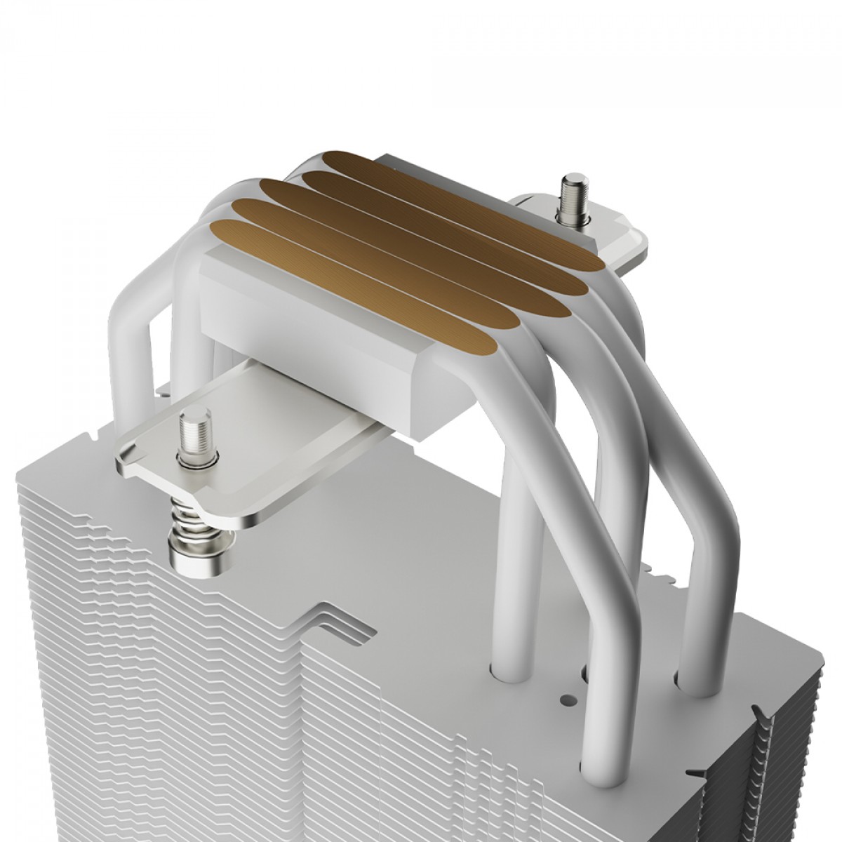 Cooler Para Processador Gamdias Boreas M2-51D WHITE, 120mm, Com Display Digital, Intel-AMD, Branco