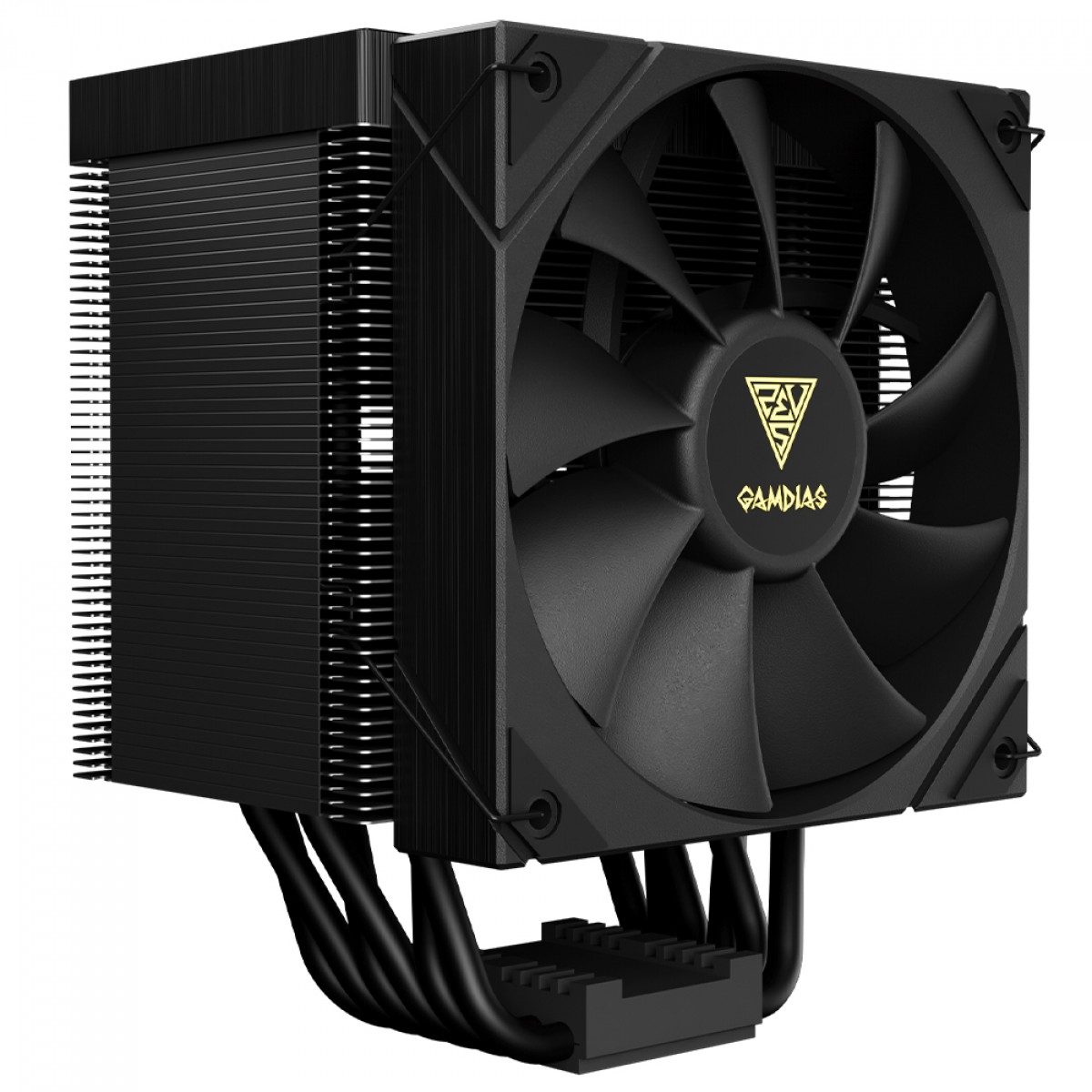 Cooler Para Processador Gamdias Boreas M2-61L, 120mm, Com Tela LCD, Intel-AMD, Preto