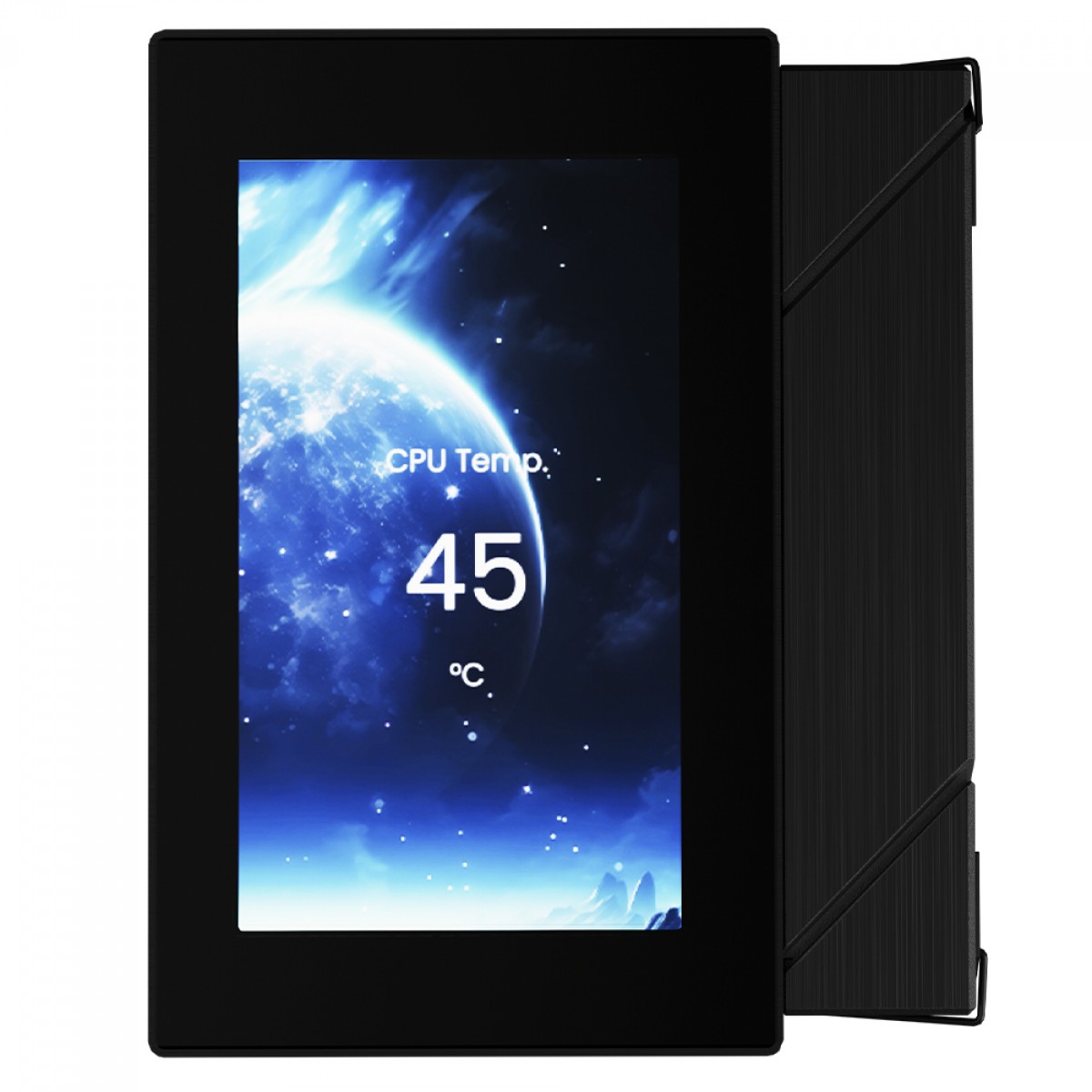 Cooler Para Processador Gamdias Boreas M2-61L, 120mm, Com Tela LCD, Intel-AMD, Preto