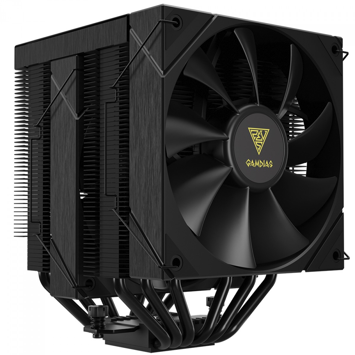 Cooler Para Processador Gamdias Boreas P2-62D, 120mm, Com Display Digital, Intel-AMD, Preto