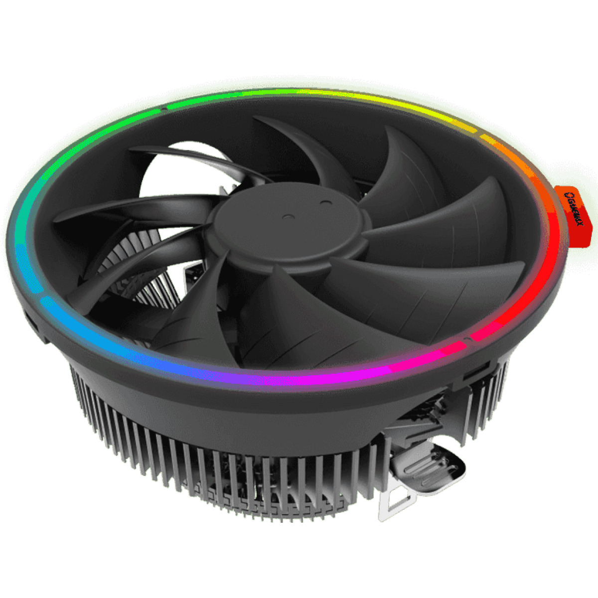 Cooler para Processador Gamemax Gamma 200, Rainbow, 125mm, Intel-AMD