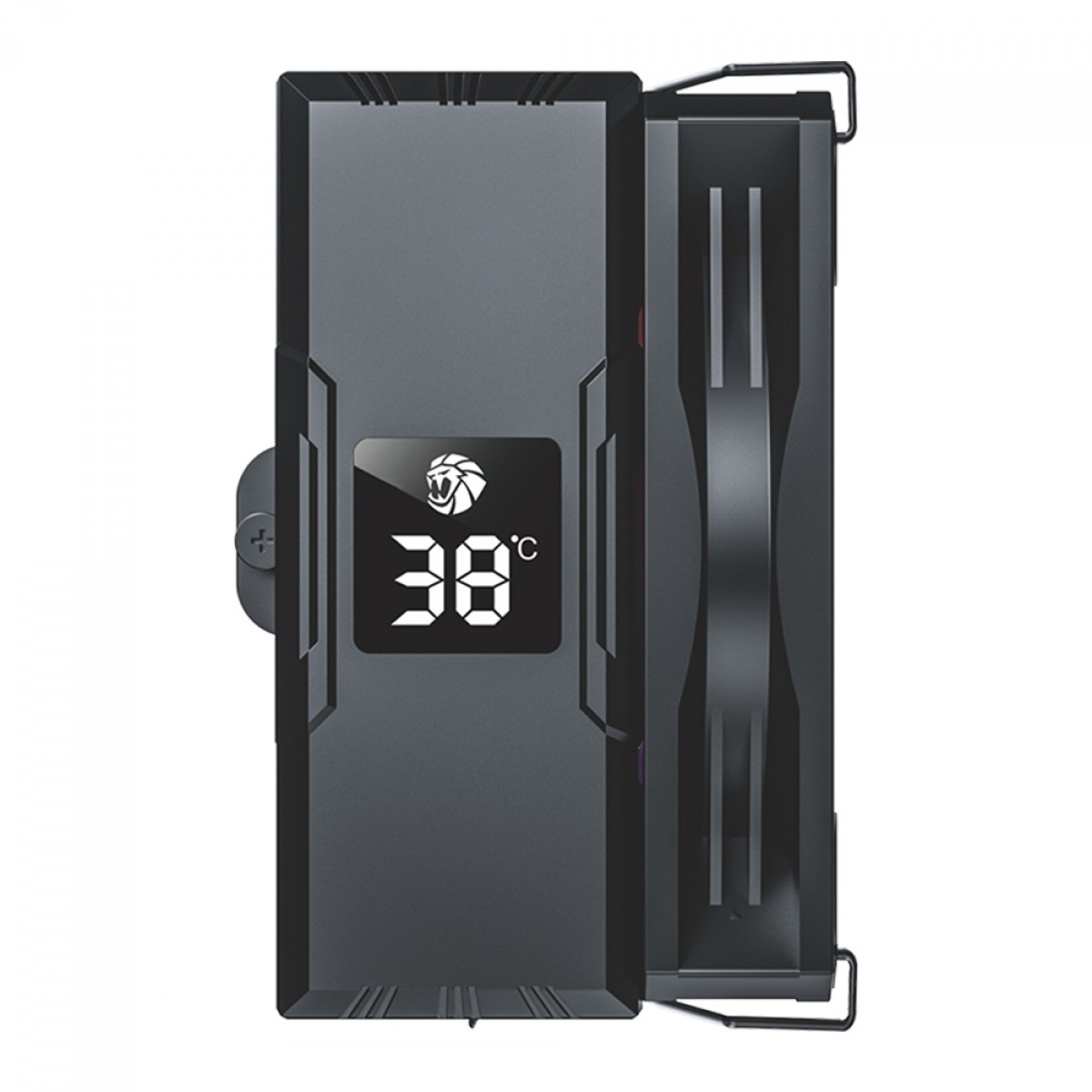 Cooler para Processador Gamemax Sigma 520 Digital BK, ARGB, 120mm, Intel-AMD, Preto