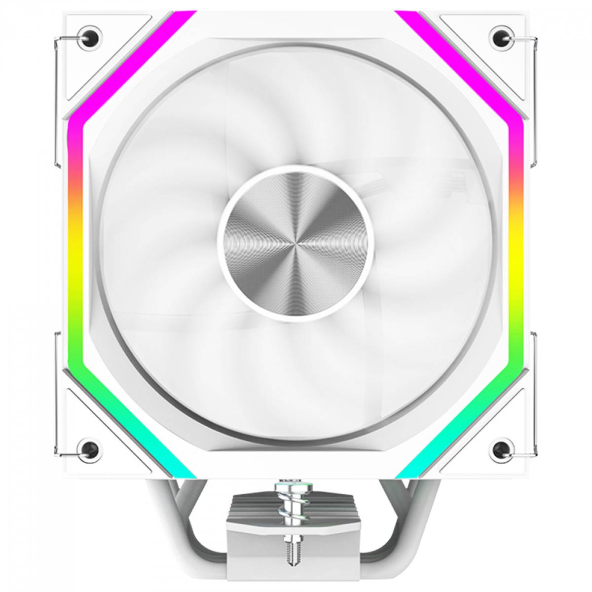 Cooler para Processador Gamemax Sigma 520 Digital N2WH, ARGB, 120mm, Intel-AMD, Branco