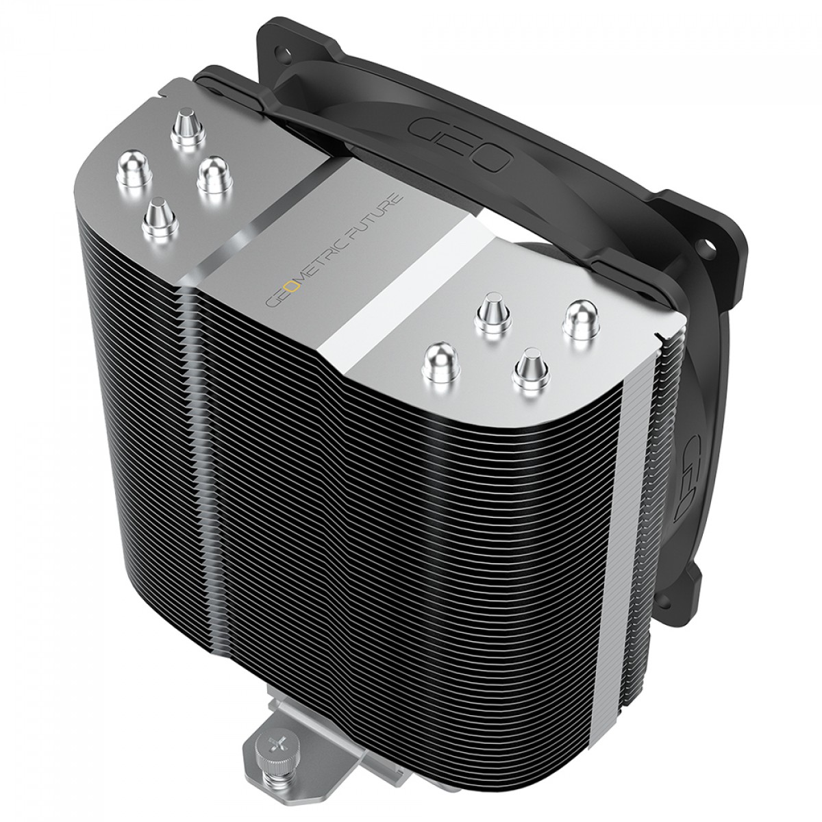 Cooler Para Processador Geometric Future Prawn, ARGB, 120mm, Intel-AMD, Preto