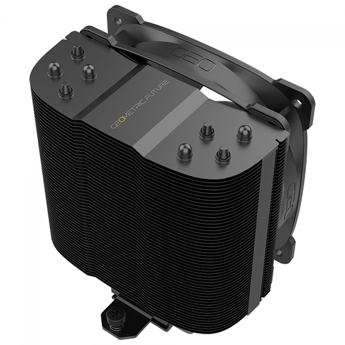 Cooler Para Processador Geometric Future Tiger Prawn, ARGB, 120mm, Intel-AMD, Preto