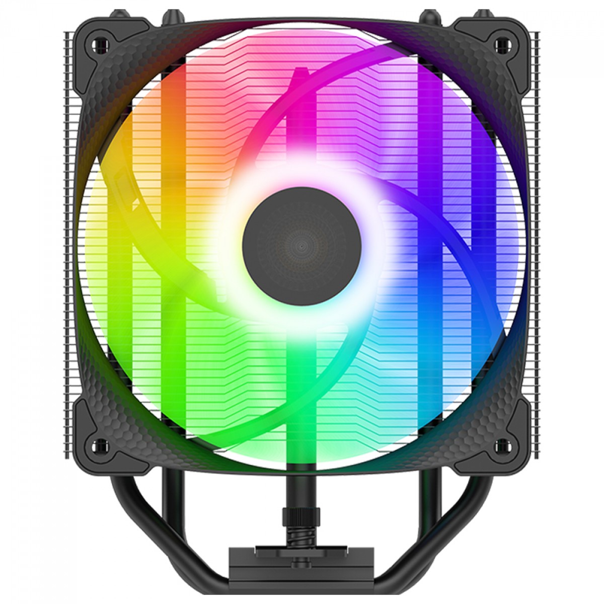 Cooler Para Processador Geometric Future Tiger Prawn, ARGB, 120mm, Intel-AMD, Preto