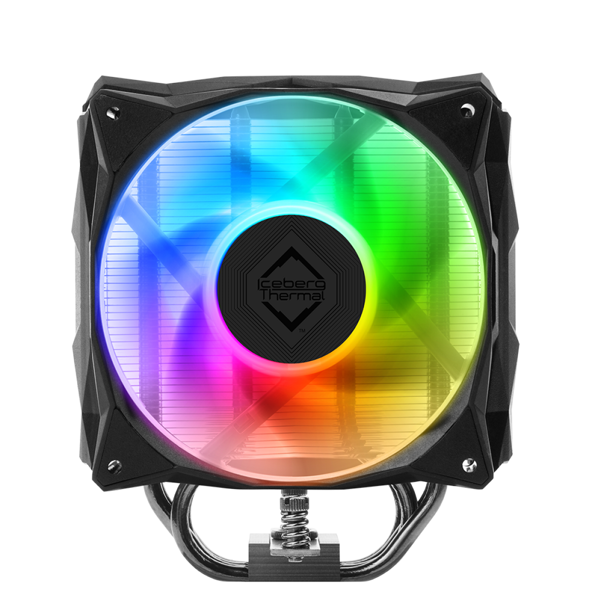 Cooler Para Processador Iceberg Thermal IceSLEET G4 Midnight, 120mm, ARGB, Intel-AMD, Preto, ICESLEETG4MD-BBB-00A