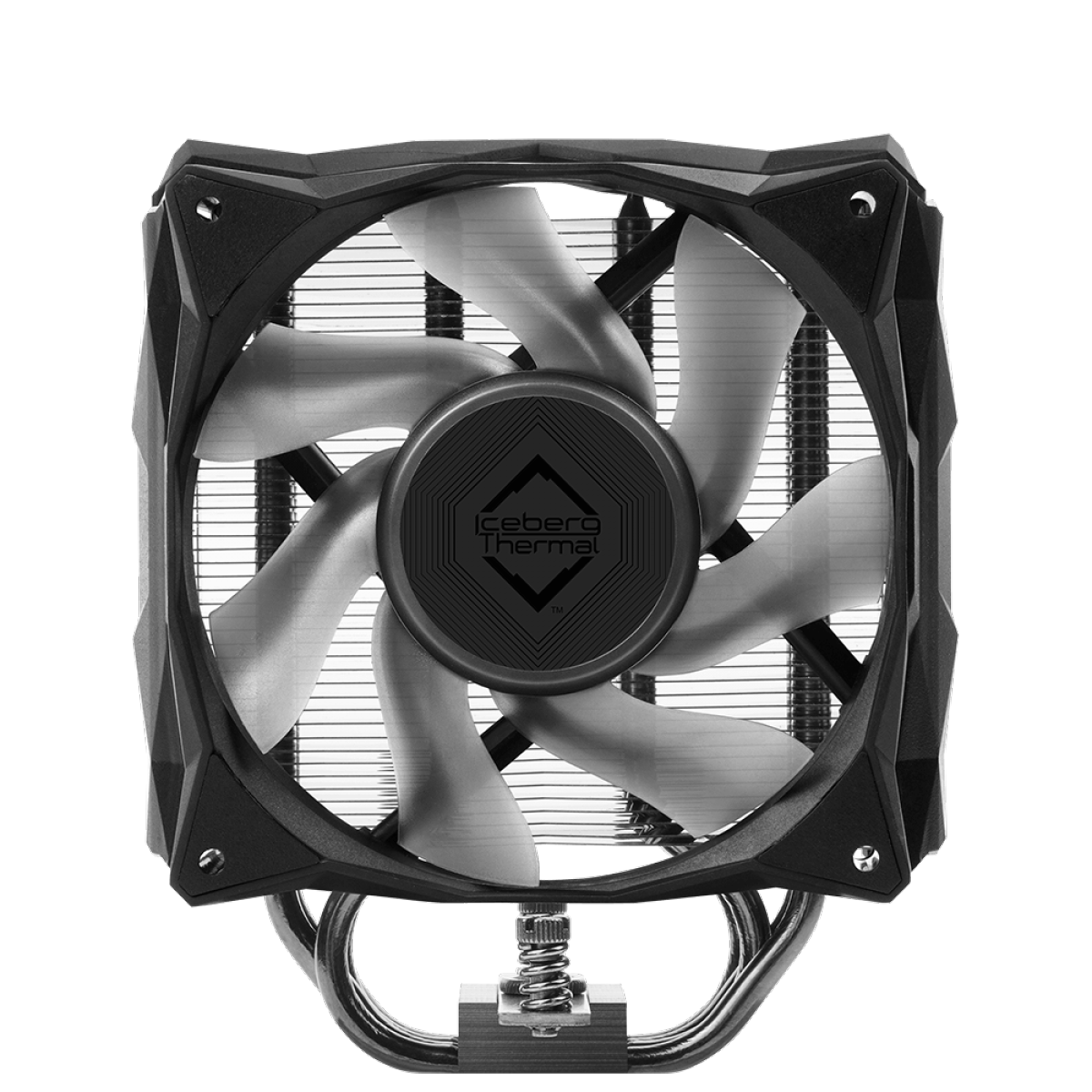 Cooler Para Processador Iceberg Thermal IceSLEET G4 Midnight, 120mm, ARGB, Intel-AMD, Preto, ICESLEETG4MD-BBB-00A