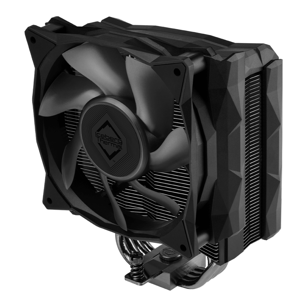 Cooler Para Processador Iceberg Thermal IceSLEET G4 Midnight, 120mm, ARGB, Intel-AMD, Preto, ICESLEETG4MD-BBB-00A