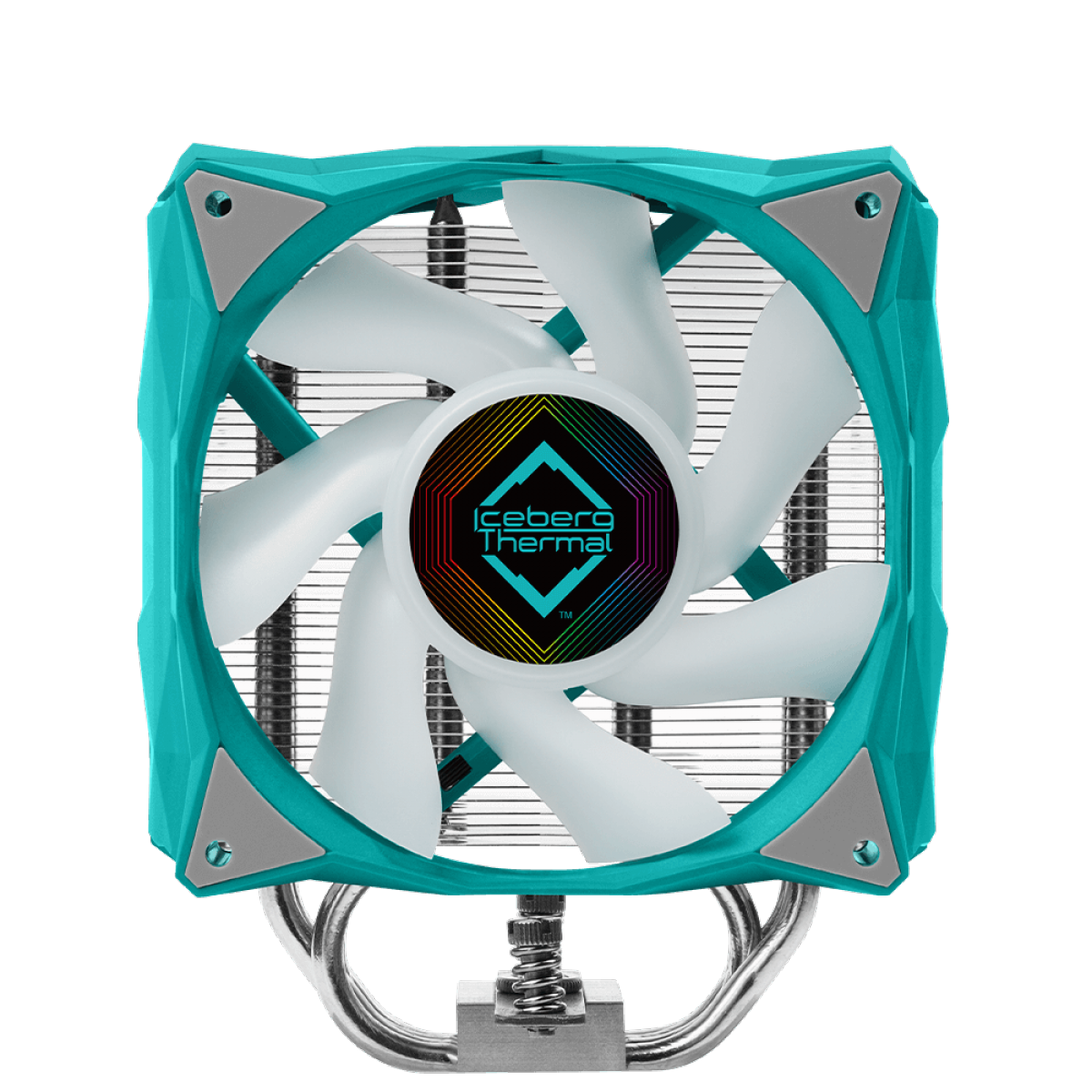 Cooler Para Processador Iceberg Thermal IceSLEET G4 OC, 120mm, ARGB, Intel-AMD, Azul, ICESLEETG4OC-TGG-00A