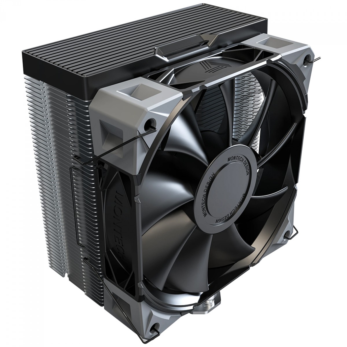 Cooler para Processador Montech NX400, 120mm, Intel-AMD, Preto