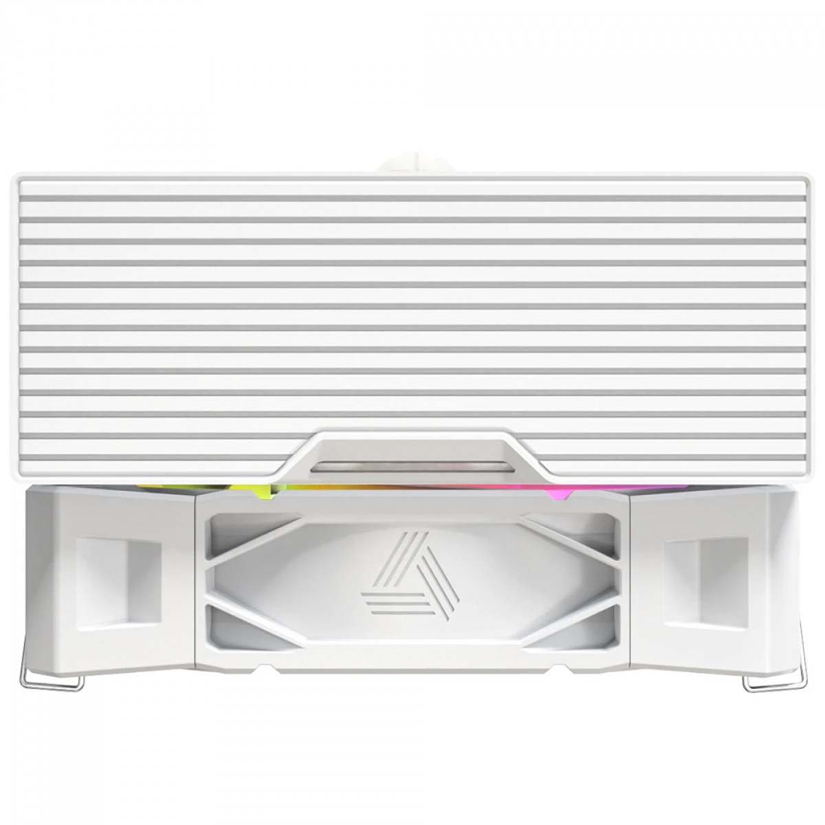 Cooler para Processador Montech NX400 ARGB White, 120mm, Intel-AMD, Branco