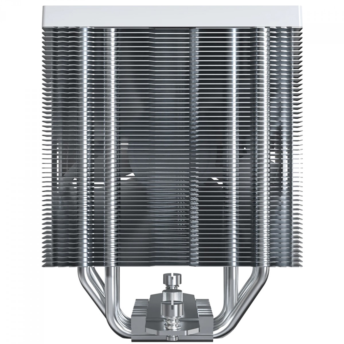 Cooler para Processador Montech NX400 White, 120mm, Intel-AMD, Branco