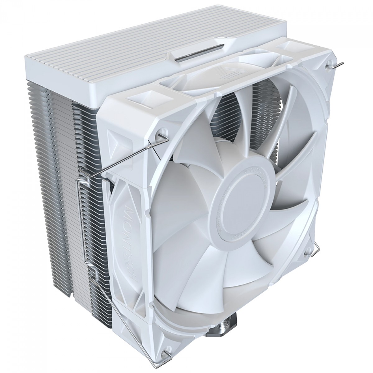 Cooler para Processador Montech NX400 White, 120mm, Intel-AMD, Branco