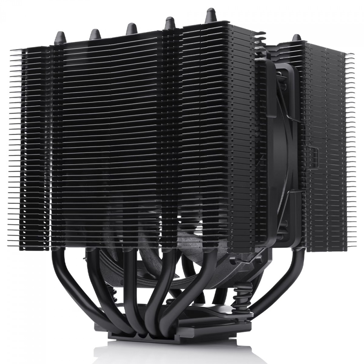 Cooler Para Processador Noctua NH-D12L Chromax.black, 120mm, Intel/AMD, Preto, NH-D12L CH.BK