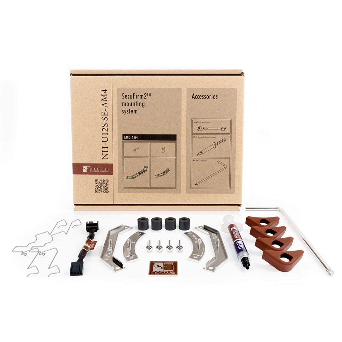 Cooler para Processador Noctua NH-U12 SE, 120mm, AMD AM4 e AM5