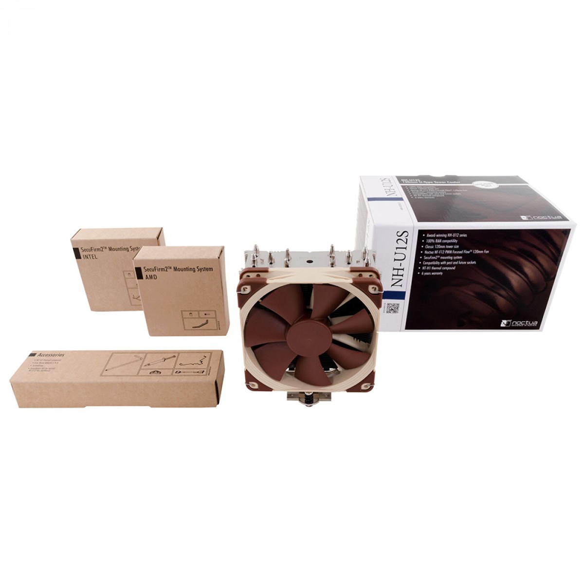 Cooler para Processador Noctua NH-U12S, 120mm, Intel-AMD, NH-U12S