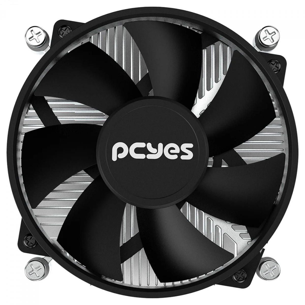 Cooler Para Processador PCYes Nótus ST17, 95mm, Intel LGA 1700, Preto, St1765W