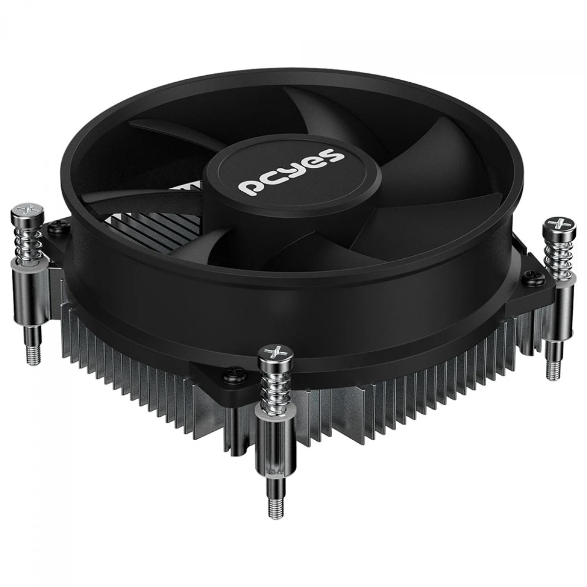 Cooler Para Processador PCYes Nótus ST17, 95mm, Intel LGA 1700, Preto, St1765W