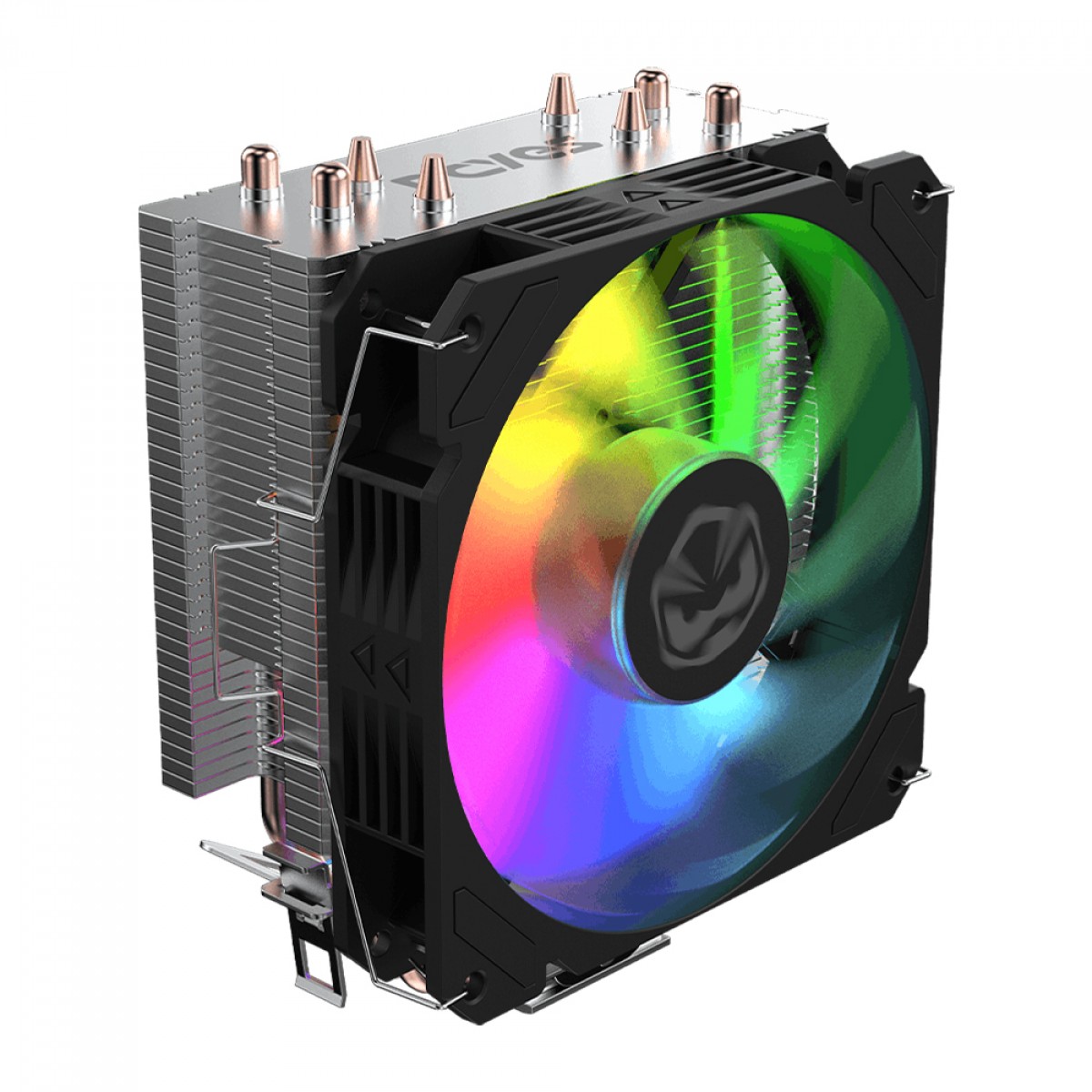Cooler Para Processador PCYES Tundra 120 Black Vulcan, Rainbow, 120mm, Intel-AMD, Preto, ACTBKA120