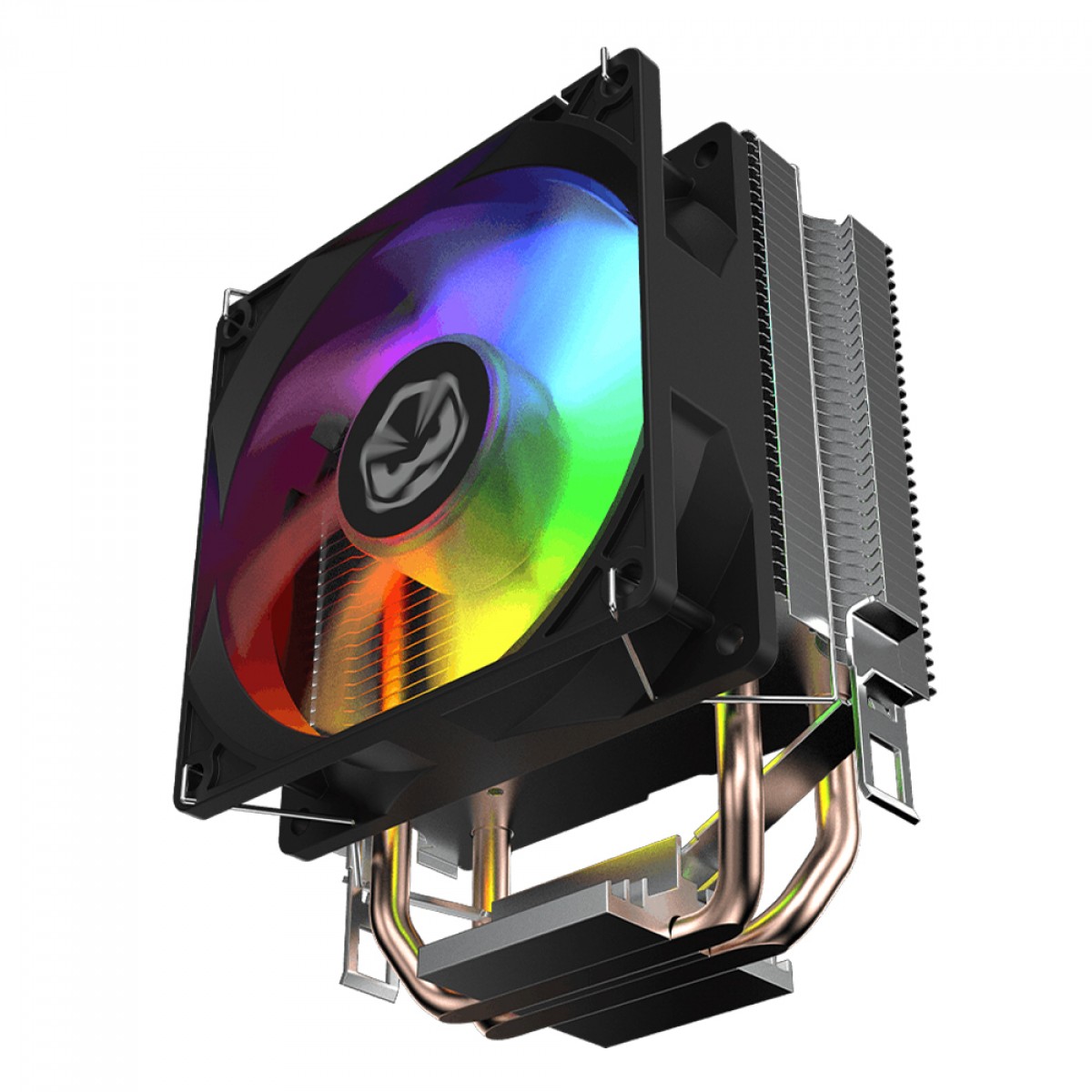 Cooler Para Processador PCYES Tundra 90 Black Vulcan, Rainbow, 90mm, Intel-AMD, Preto, ACTBKA90