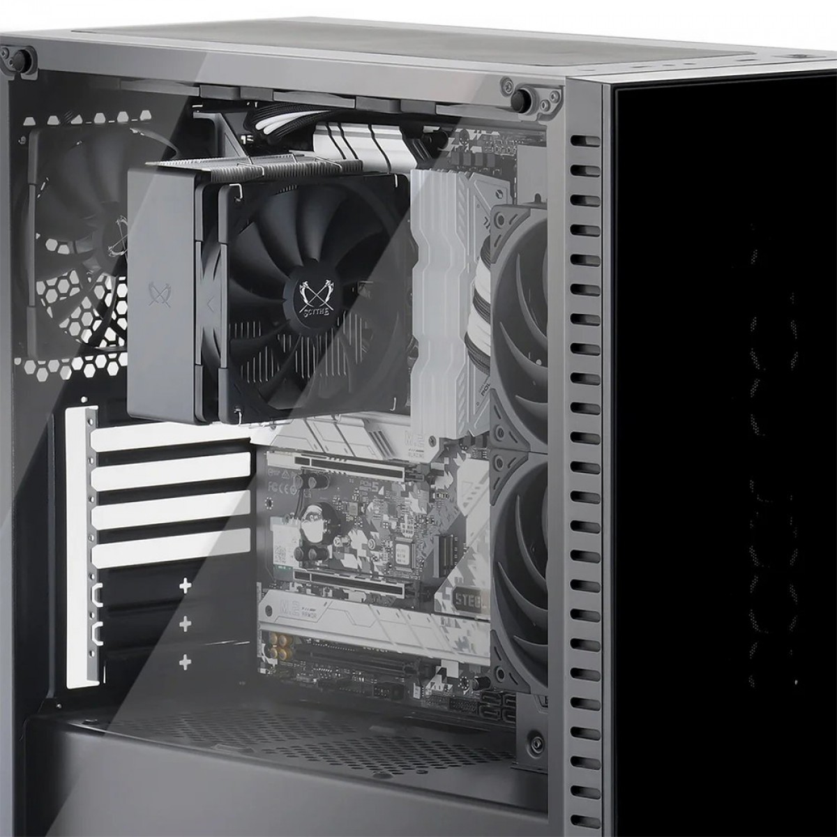 Cooler para Processador Scythe Kotetsu Mark 3, 120mm, Intel-AMD, Preto, SCKTT-3000