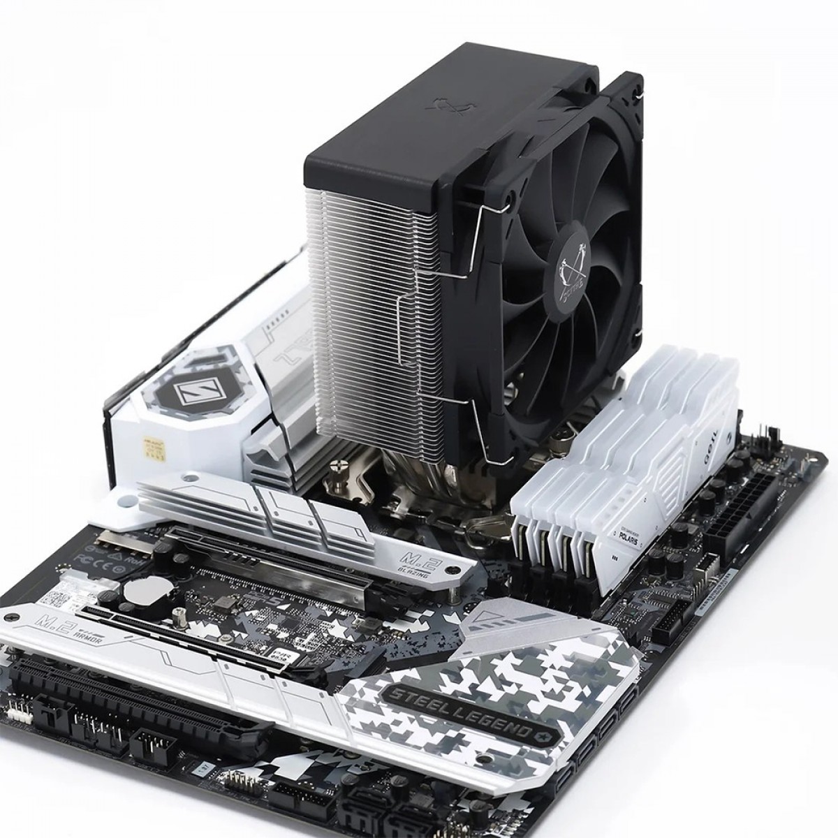 Cooler para Processador Scythe Kotetsu Mark 3, 120mm, Intel-AMD, Preto, SCKTT-3000