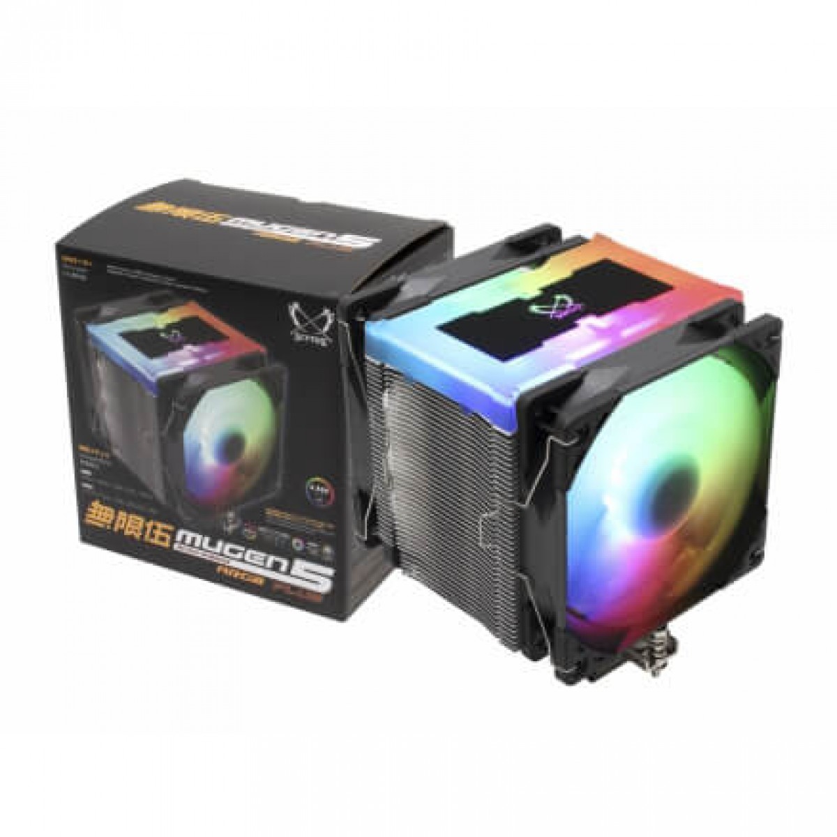 Cooler para Processador Scythe Mugen 5 ARGB Plus 120mm, Intel-AMD, SCMG-5102AR