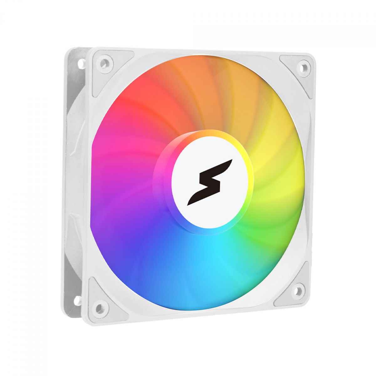 Cooler Para Processador SuperFrame SuperFlow 450, ARGB, 120mm, Intel/AMD, Branco, SF-AC-404HW2FIAA