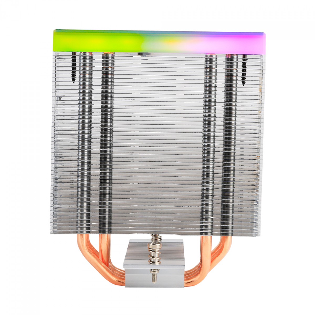 Cooler Para Processador SuperFrame SuperFlow 450, ARGB, 120mm, Intel/AMD, Branco, SF-AC-404HW2FIAA