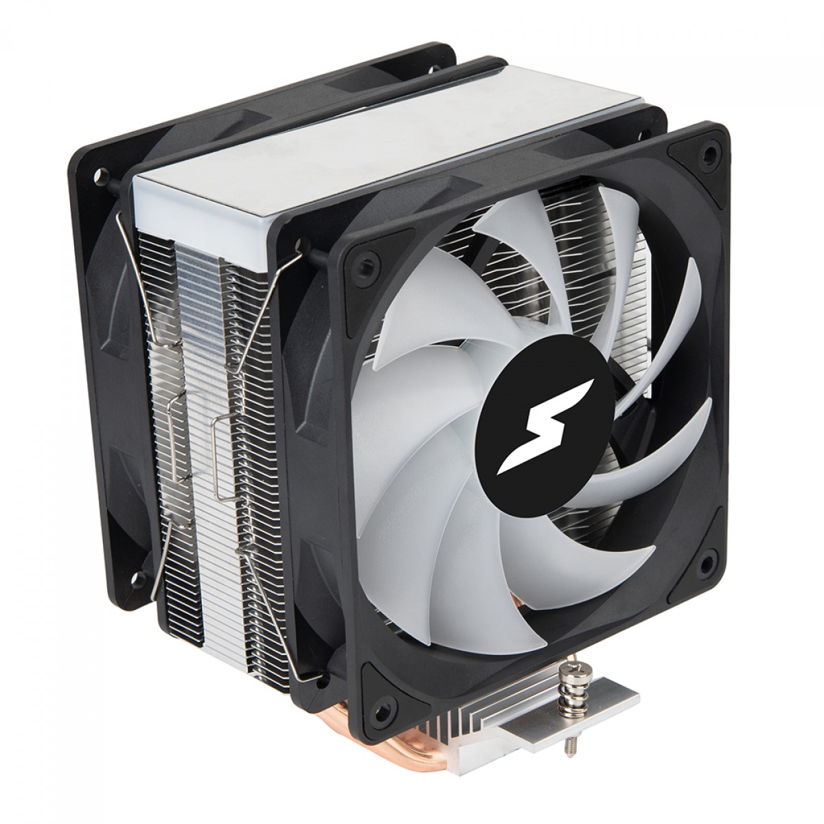 Cooler Para Processador SuperFrame SuperFlow 450, ARGB, 120mm, Intel/AMD, Preto, SF-AC-404HB2FIAA