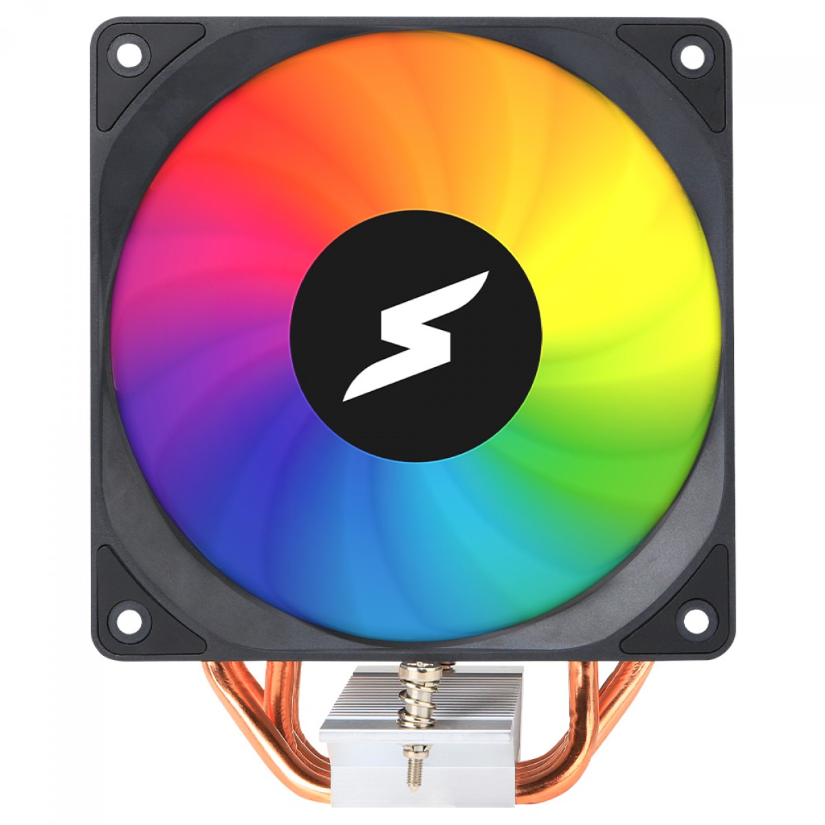 Cooler Para Processador SuperFrame SuperFlow 450, ARGB, 120mm, Intel/AMD, Preto, SF-AC-404HB2FIAA