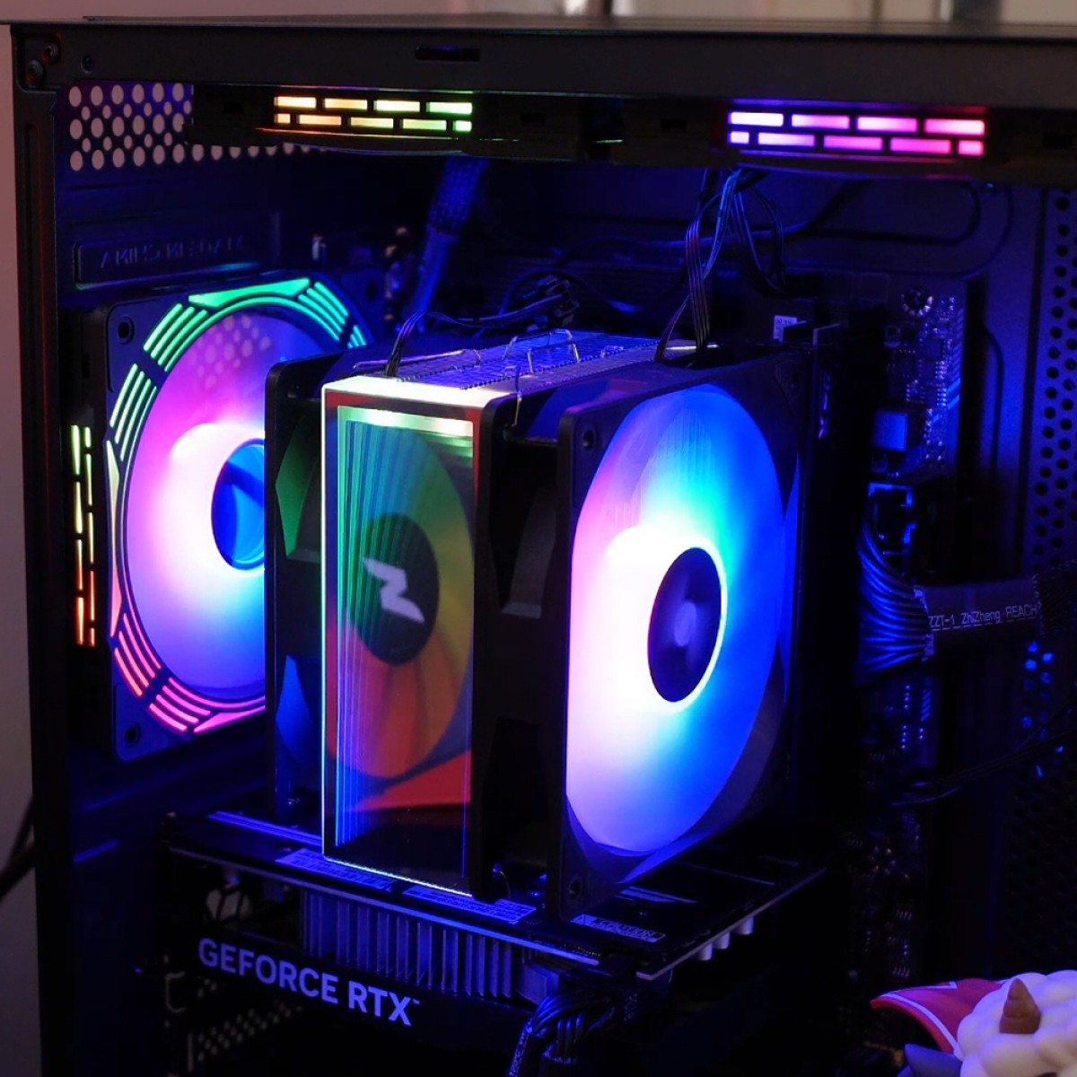 Cooler Para Processador SuperFrame SuperFlow 450, ARGB, 120mm, Intel/AMD, Preto, SF-AC-404HB2FIAA