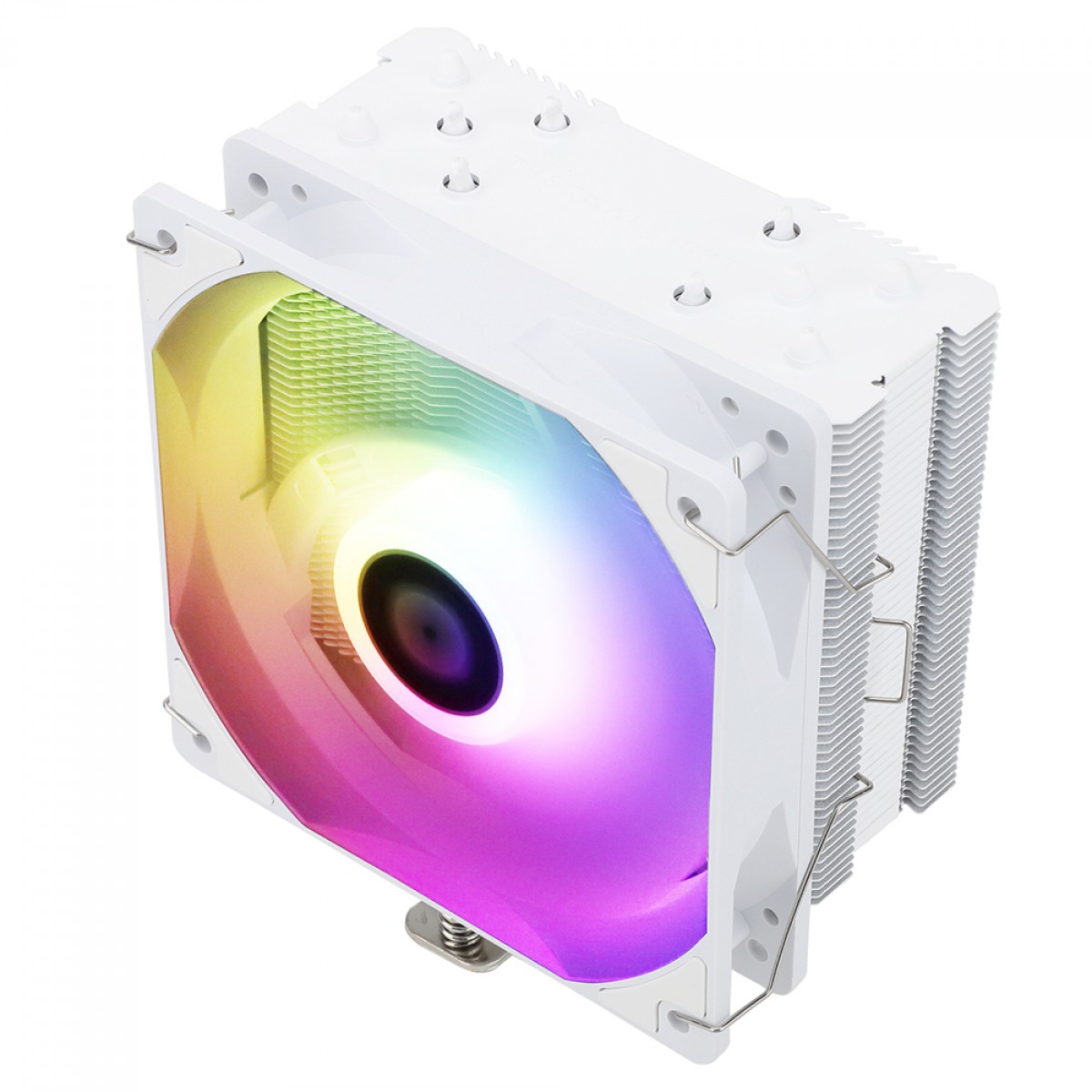 Cooler Para Processador Thermalright Assassin King 120 SE White ARGB, 120mm, Intel-AMD, Branco