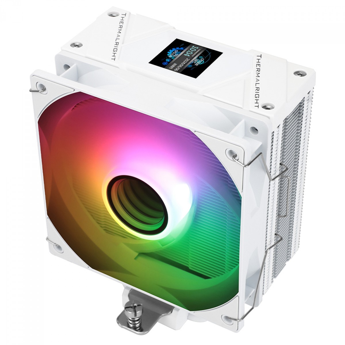 Cooler Para Processador Thermalright Assassin Spirit 120 Vision White ARGB, 120mm, Intel-AMD, Branco