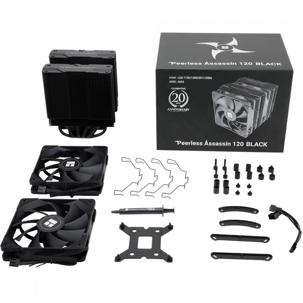 Cooler Para Processador Thermalright Peerless Assassin, 120mm, Preto