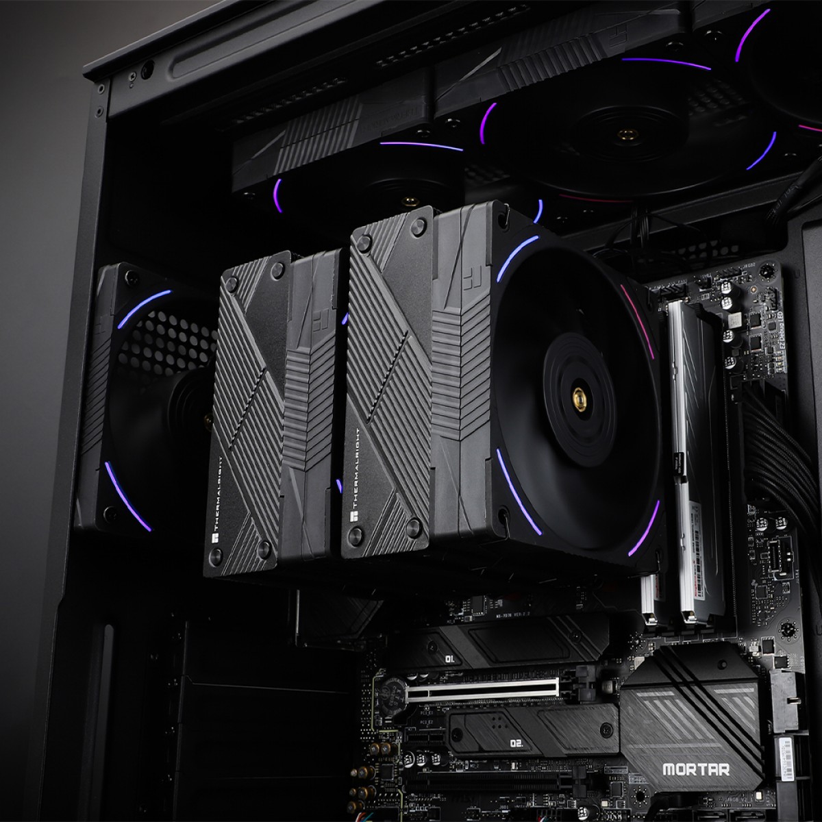 Cooler Para Processador Thermalright Phantom Spirit 120 EVO, 120mm, Intel/AMD, Black