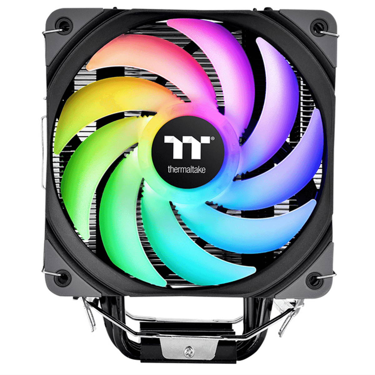 Cooler para Processador Thermaltake UX200 SE, Black, ARGB, 120mm, CL-P105-AL12SW-A