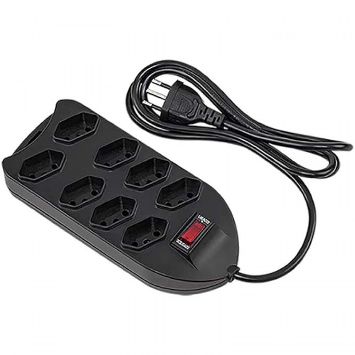 Filtro de Linha Intelbras EPE 1008+, 8 Tomadas, 1.5m, Black, EPE1008+