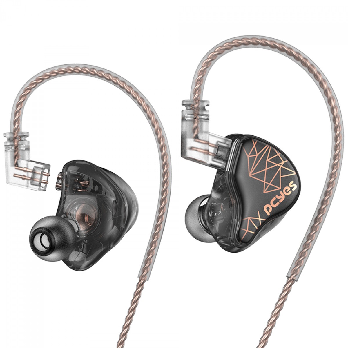 Fone de Ouvido Gamer PCYes Myria, Intra Auricular, Driver Dinâmico de 10mm, P3, Cabo Destacável, Com Microfone, Preto, FPMY1DD