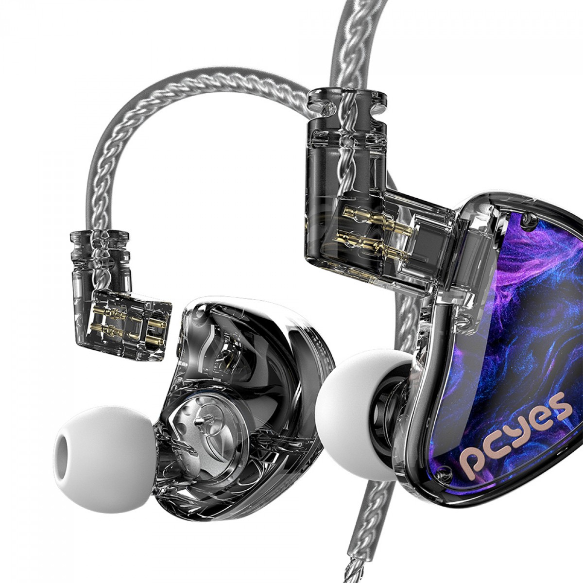 Fone de Ouvido Gamer PCYes Nebulla, Intra Auricular, Driver 1DD 10mm, P3, Com Microfone, FPN1DD