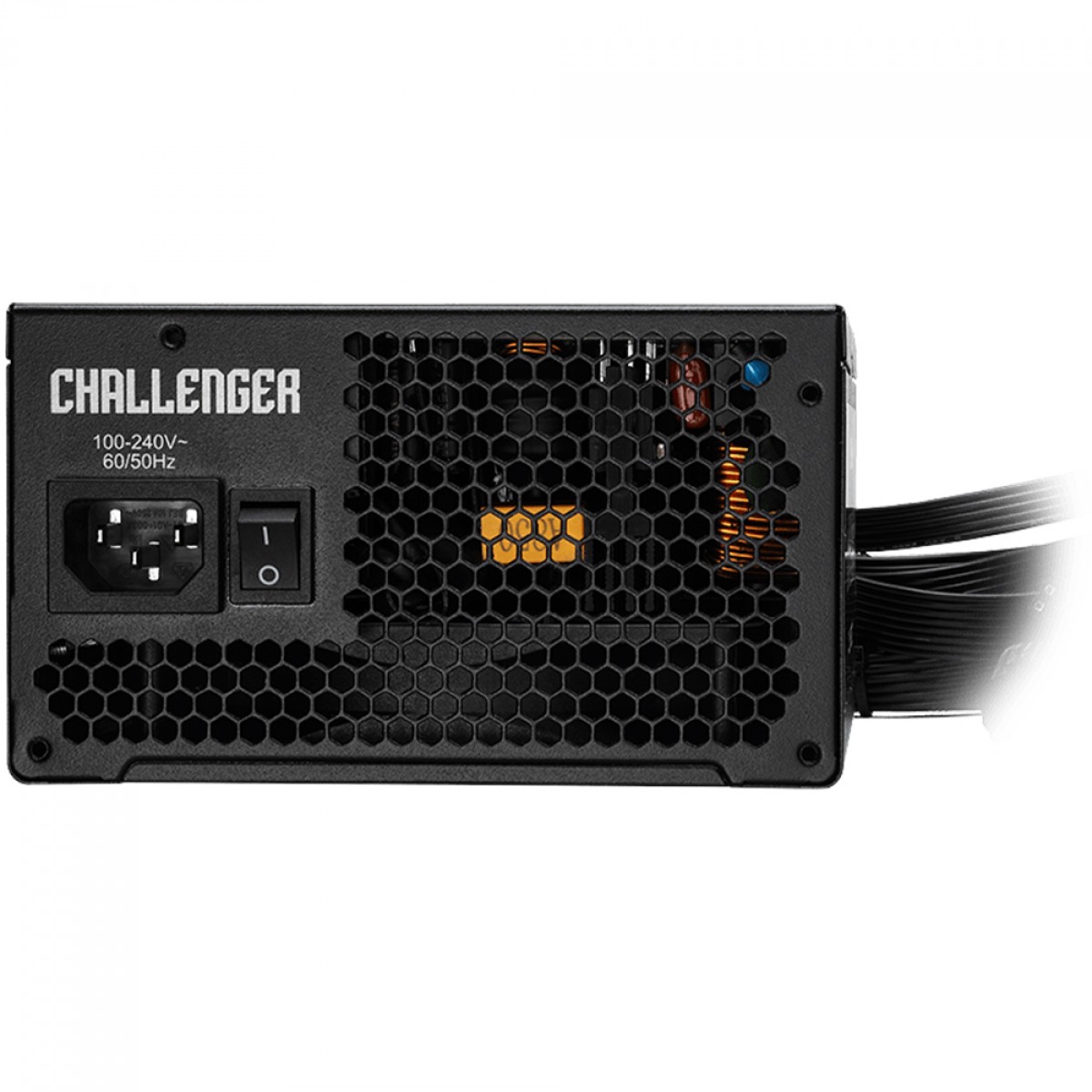 Fonte ASRock Challenger, 550W, 80 Plus Bronze, PFC Ativo, Preto, CL-550B