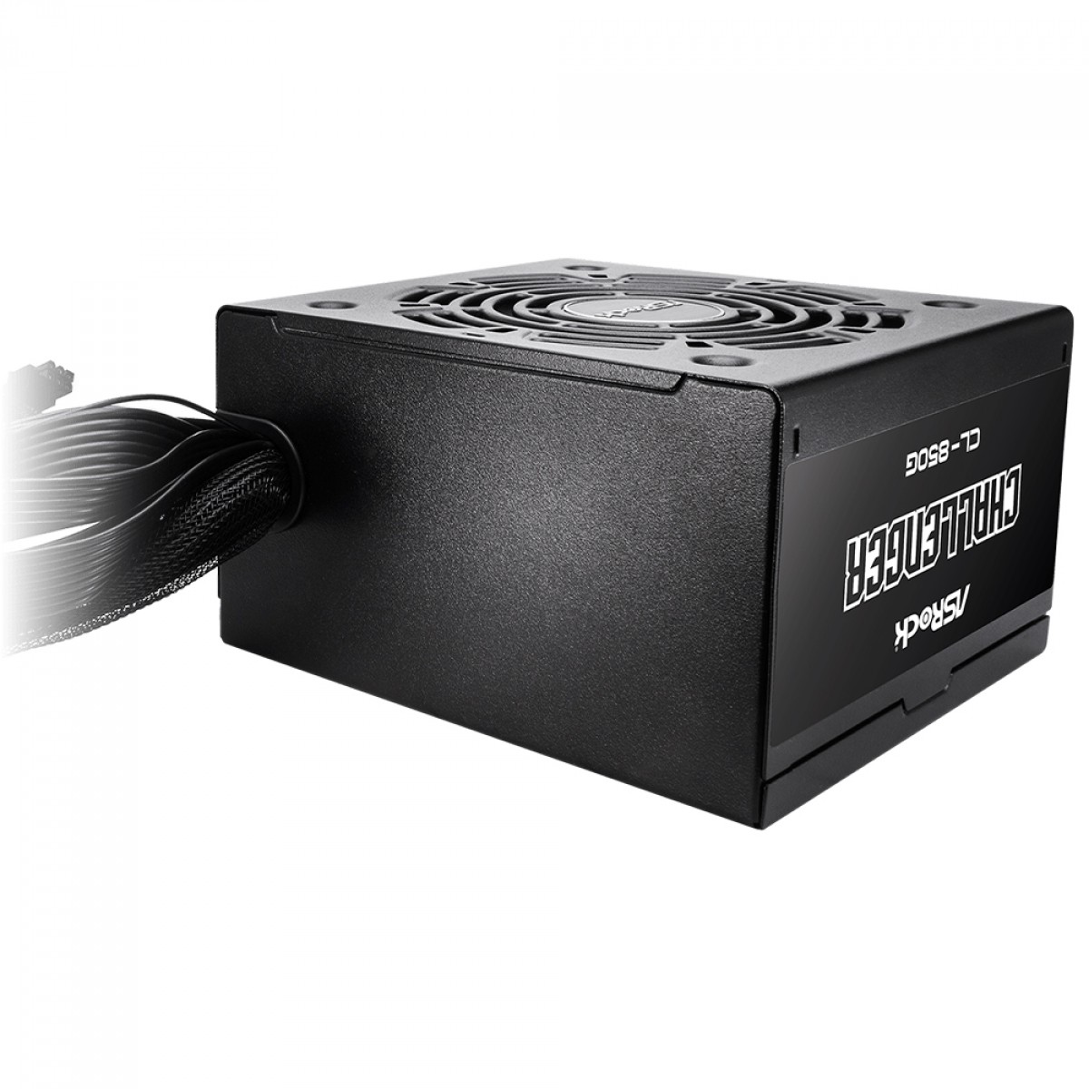 Fonte ASRock Challenger, 850W, 80 Plus Gold, ATX 3.1, PCIe 5.1, PFC Ativo, Preto, CL-850G