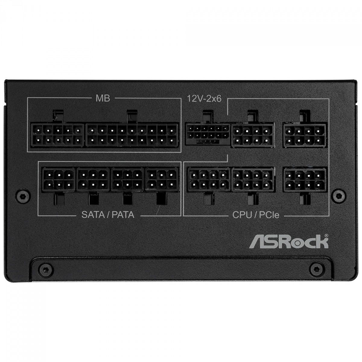 Fonte ASRock Steel Legend, 850W, 80 Plus Gold, Cybenetics Platinum, Full Modular, ATX 3.1, PCIe 5.1, Preto, SL-850G