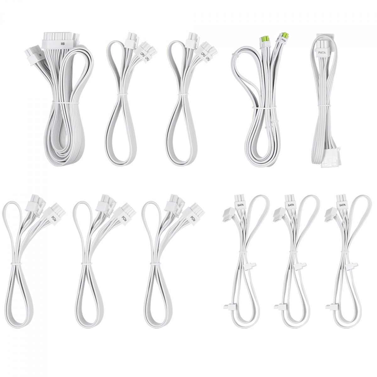 Fonte ASRock Steel Legend White, 1000W, 80 Plus Gold, Cybenetics Platinum, Full Modular, ATX 3.1, PCIe 5.1, Branco, SL-1000GW