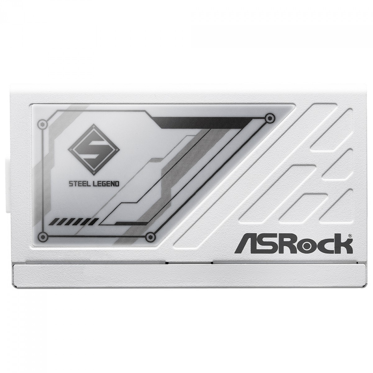 Fonte ASRock Steel Legend White, 850W, 80 Plus Gold, Cybenetics Platinum, Full Modular, ATX 3.1, PCIe 5.1, Branco, SL-850GW