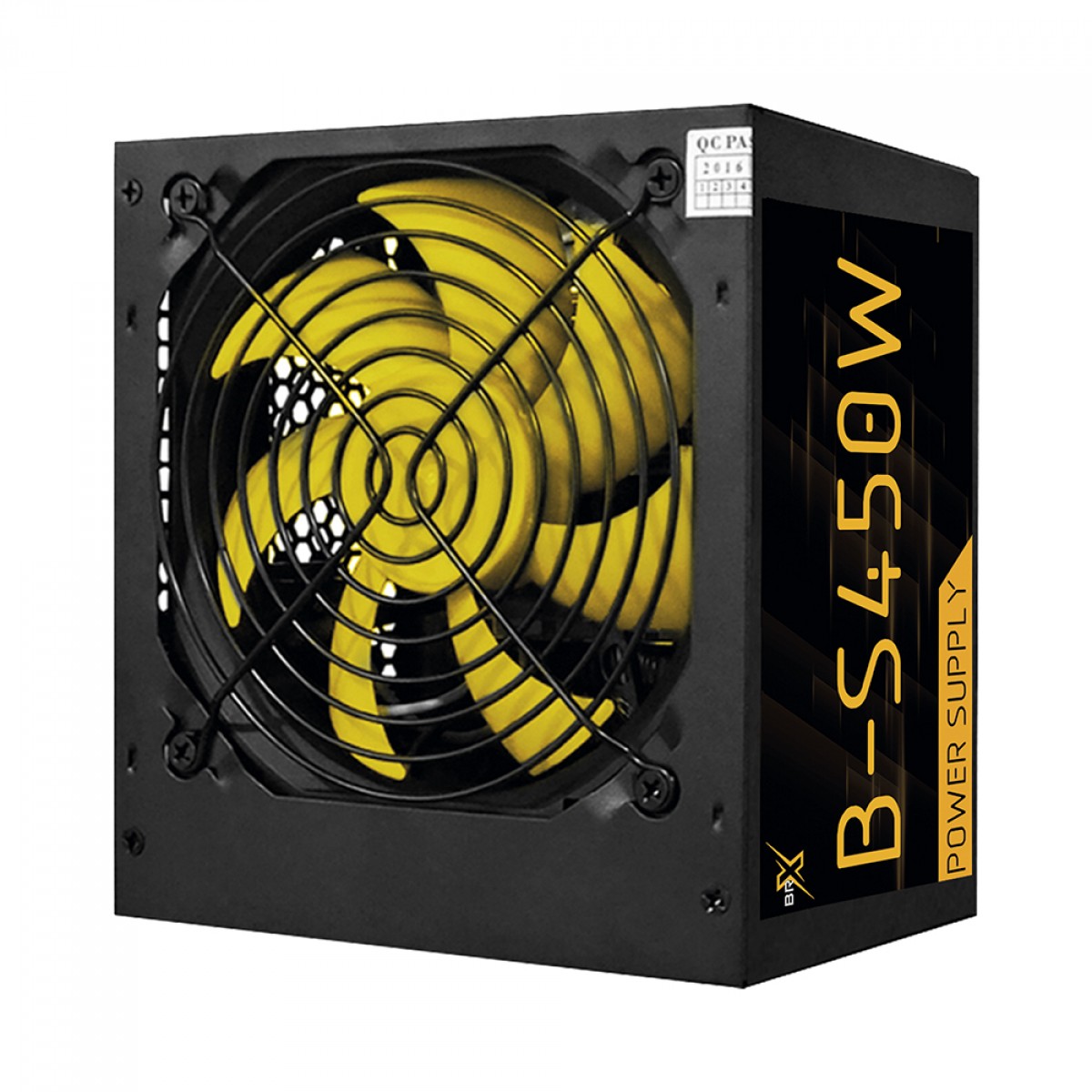 Fonte BRX, 450W, PFC Ativo, Yelow, 510337