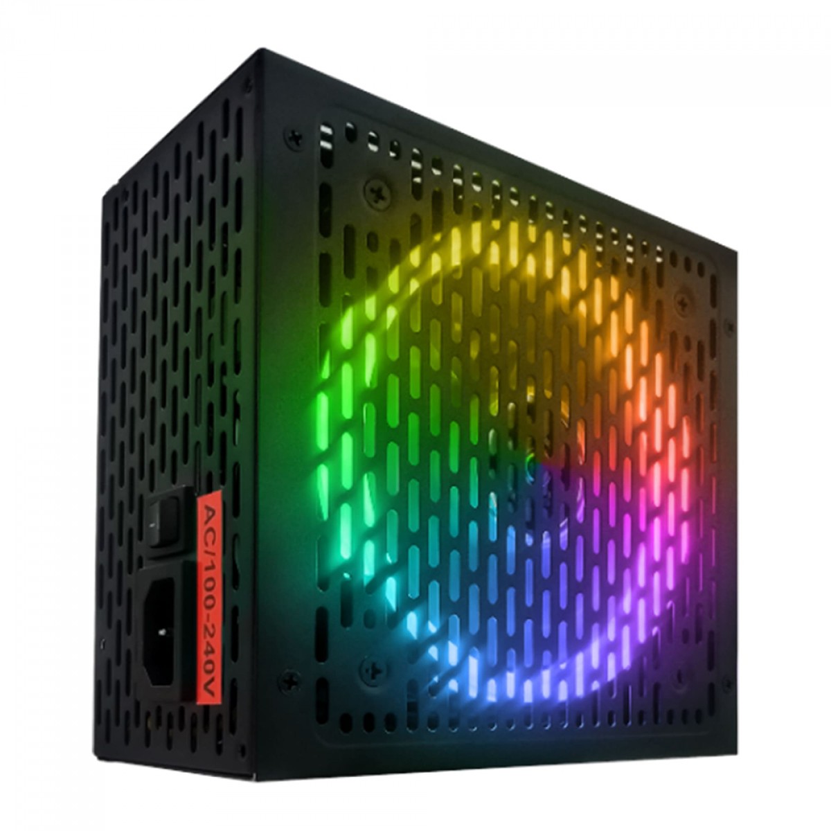 Fonte BRX Rainbow RGB, 650W, 80 Plus Bronze, PFC Ativo, 51033651