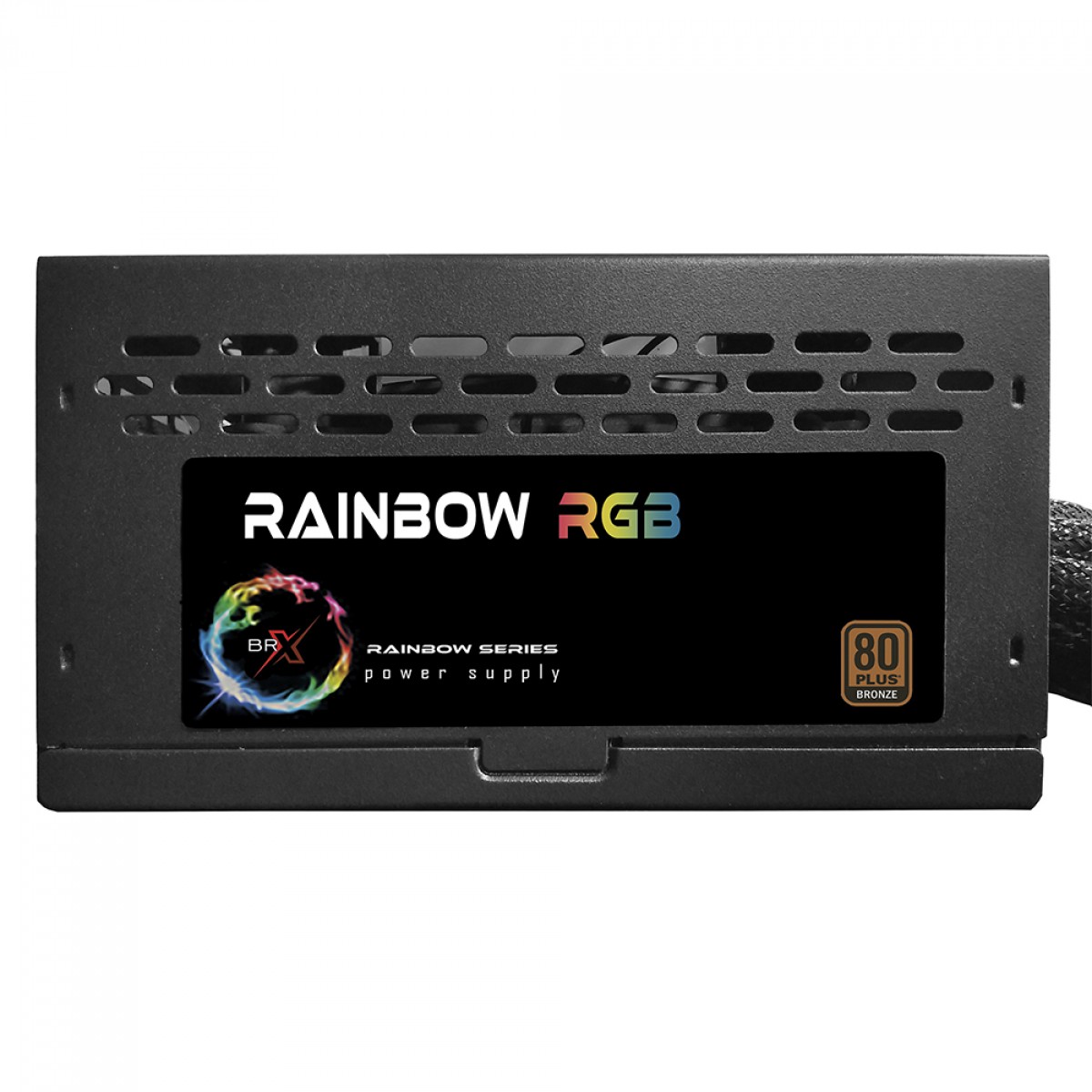 Fonte BRX Rainbow RGB, 650W, 80 Plus Bronze, PFC Ativo, 51033651